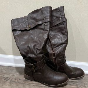 9.5 wide calf boots